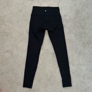 Black Lululemon leggings, size 6